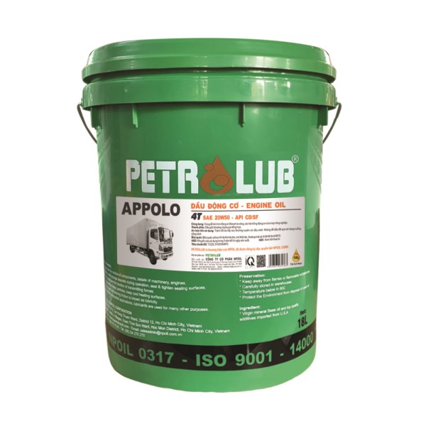 Dầu động cơ Petro Appolo - Dầu Nhớt NPOIL - Công Ty Cổ Phần Npoil